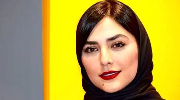 عکس خیلی عجیب خانم بازیگر 