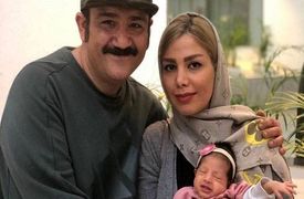 ببینید| ویدیو مهران غفوریان از اتاق زایمان و ذوق و اشتیاقش در لحظه بدنیا آمدن دخترش