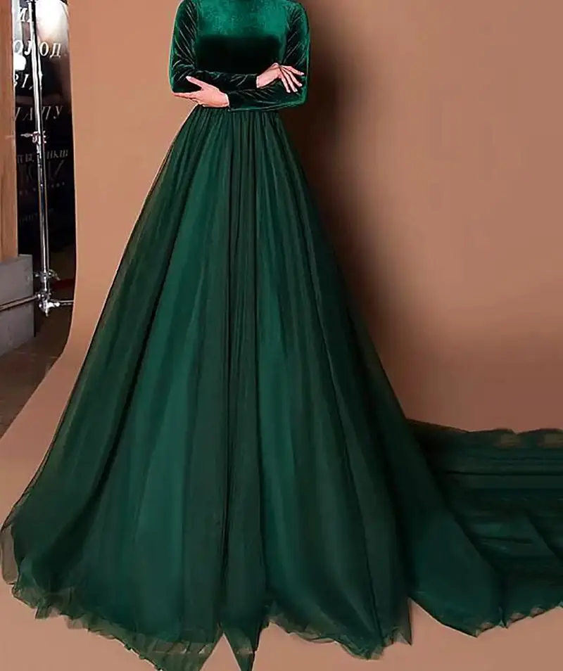 پیراهن مجلسی کله غازی شیک