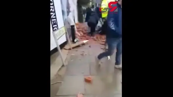 بلای آسمانی در پیاده رو مقابل یک برج، مرگ دردناکی برای زن جوان را رقم زد +فیلم 