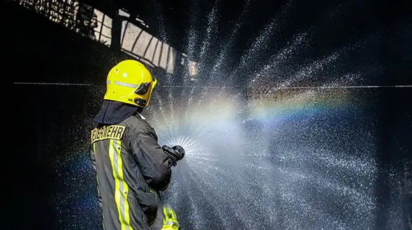 آتش سوزی در کارخانه پنبه مغان + جزییات