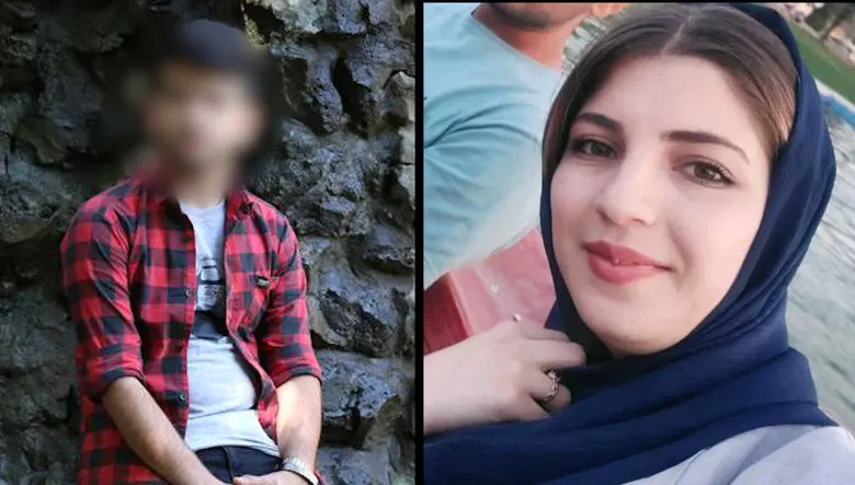 فیلم تشیع پیکر زن باردار که توسط شوهرش به قتل رسید / حکم قصاص صادر شد + گفتگو با مادر داغدیده و عکس زهرا یوسفوند و قاتل