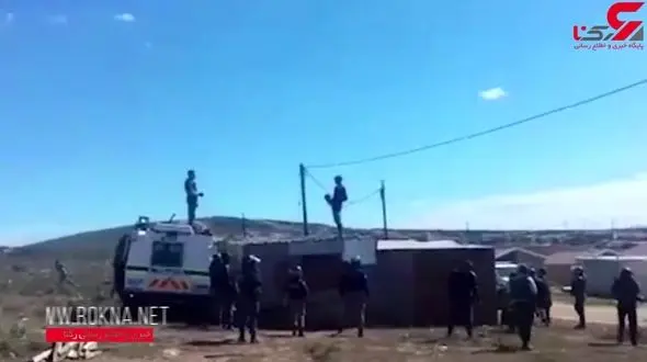 اقدام وحشتناک یک پدر در اعتراض به پلیس! +فیلم