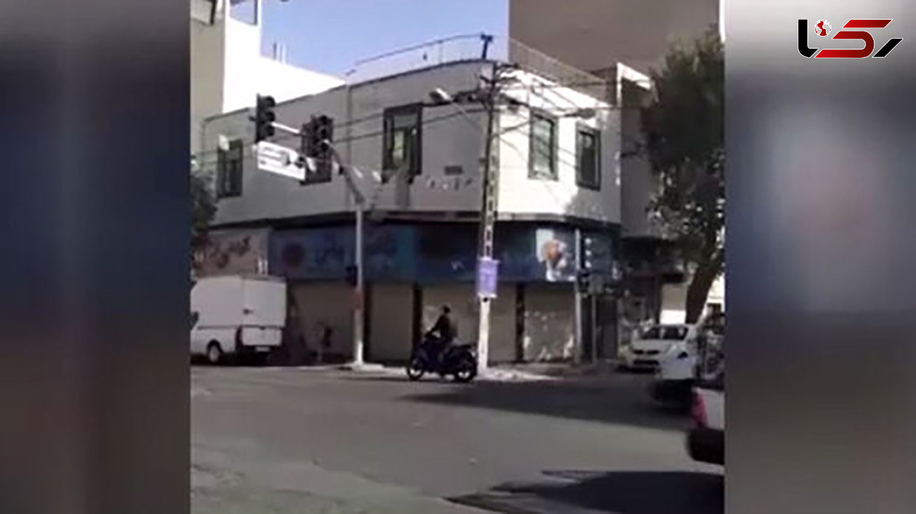 فیلم دیدار عزرائیل با مرد تهرانی و فرزندش در ریزش‌ ساختمان‌ کفش‌ ملی