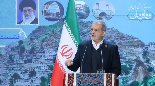 افتتاح چند طرح عمرانی و اقتصادی در کردستان با حضور رئیس‌جمهور پزشکیان 