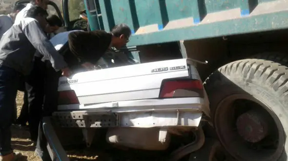 مرگ 6 مسافر درتصادف وحشتناک  جاده لردگان + عکس تکاندهنده