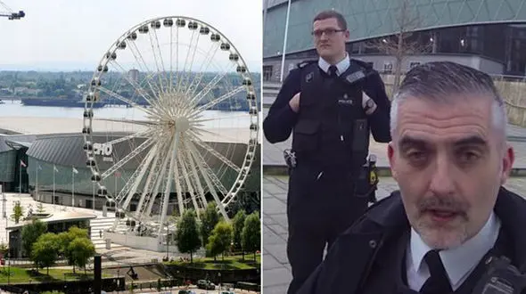 دستگیری جوان ماجراجو در شهربازی+ عکس