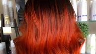 رنگ موی نارنجی برای زنان شیک و متفاوت 