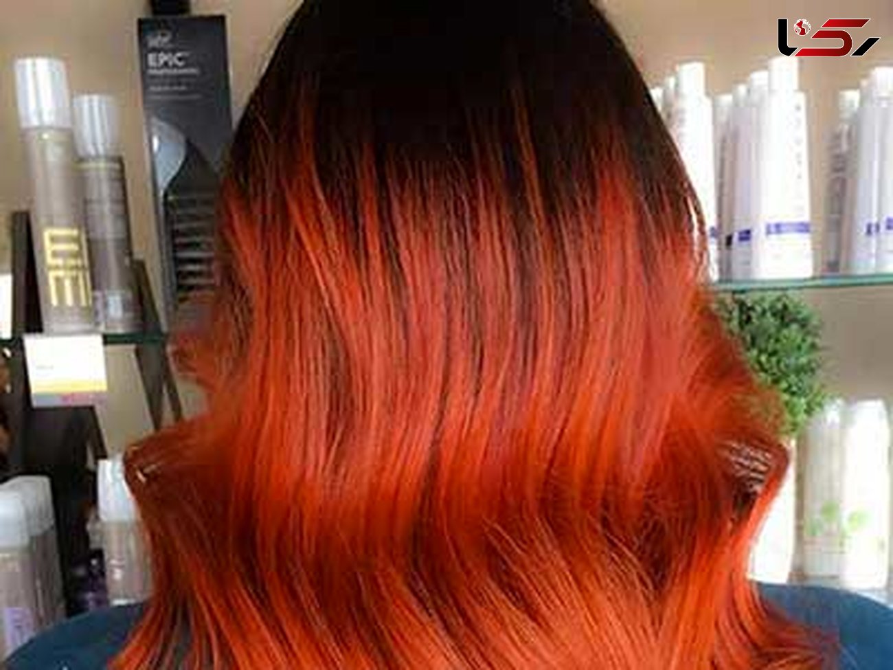 رنگ موی نارنجی برای زنان شیک و متفاوت 
