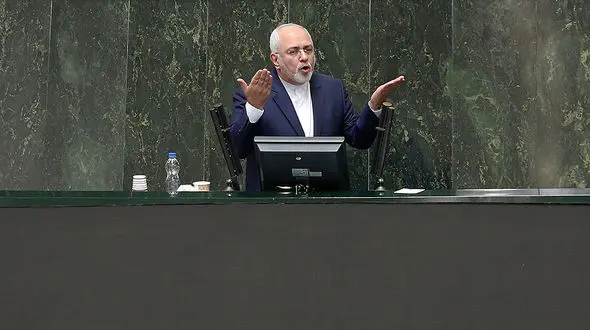  ظریف در صحن علنی: جلسه را غیرعلنی کنید تا مسائل را مطرح کنم