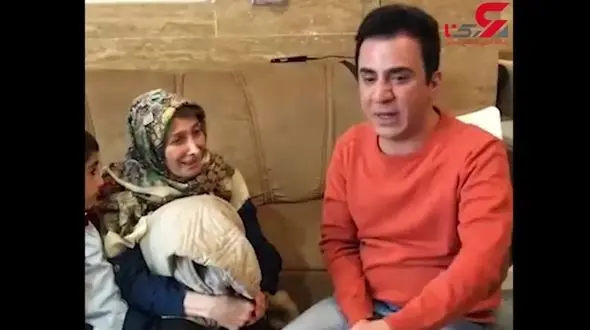 عمو پورنگ برای یک زن گریست/ماجرا چه بود؟ + فیلم