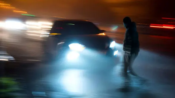 یک فوتی در اثر برخورد پراید با عابر پیاده در اسفراین 