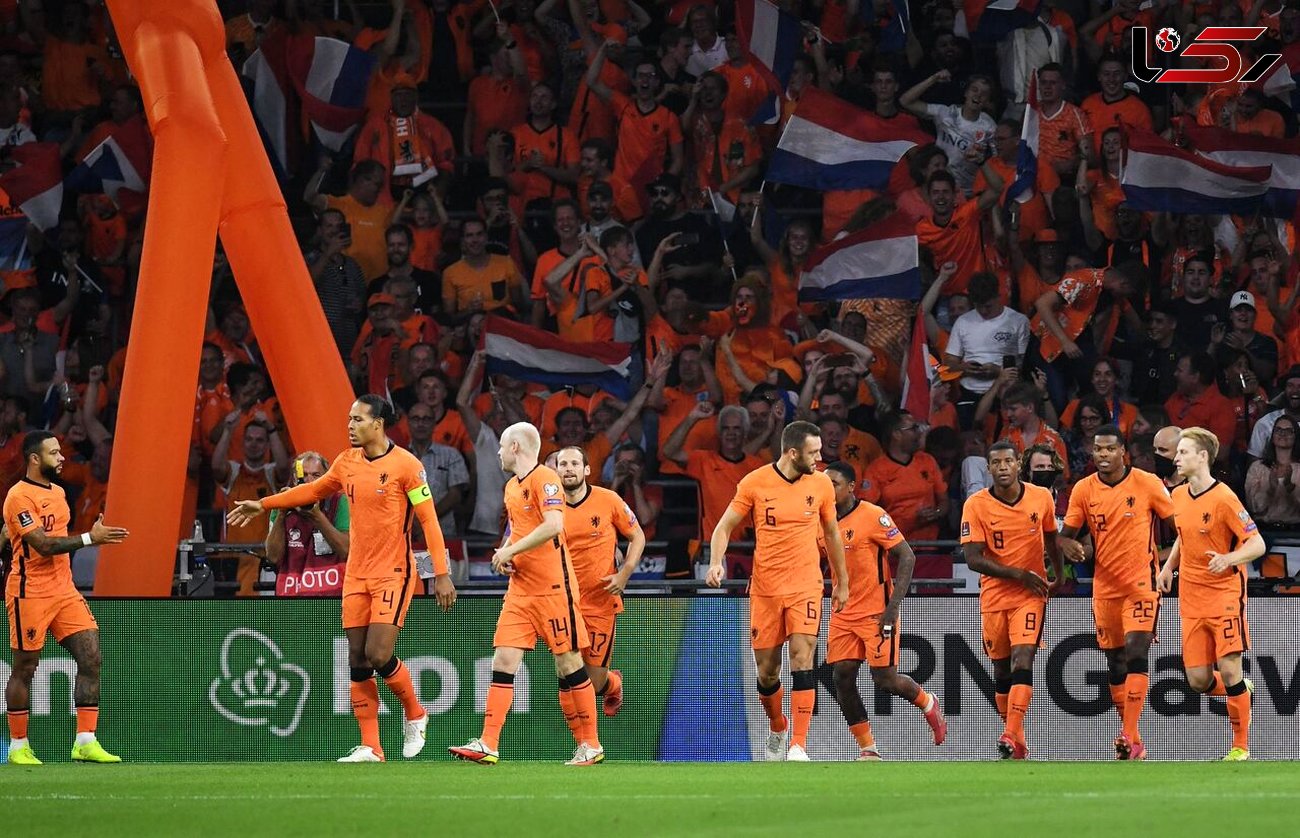شکست فرانسه در شب برد پرگل نارنجی پوشان هلند