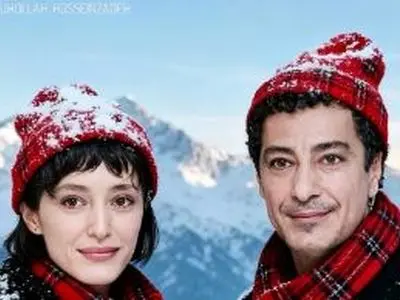 عکس های کریسمسی پر برف نوید محمدزاده و فرشته حسینی در خارج ... / عاشقانه و احساسی