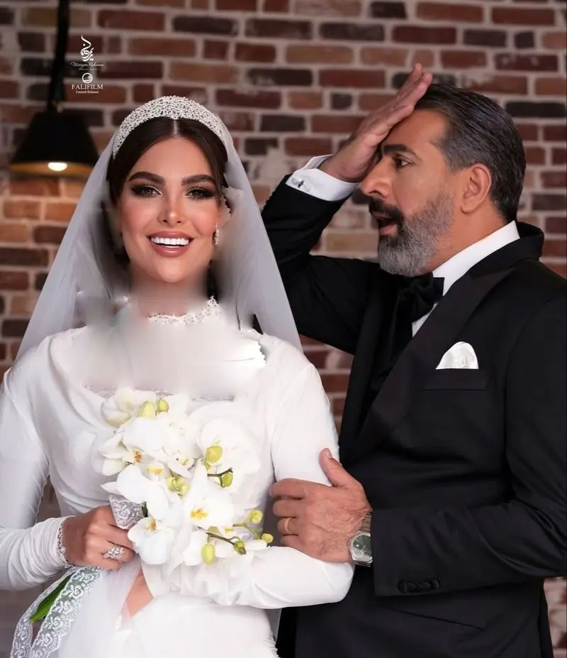  محمد نادری و همسرش، الناز