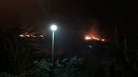 پارک جمشیدیه تهران آتش گرفت / حریق گسترده است+ فیلم اختصاصی