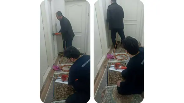 اولین حادثه در سال 1403 / حبس زن تهرانی زمان سال تحویل در سرویس بهداشتی خانه اش!