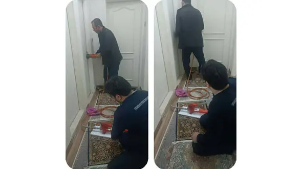 اولین حادثه در سال 1403 / حبس زن تهرانی زمان سال تحویل در سرویس بهداشتی خانه اش!