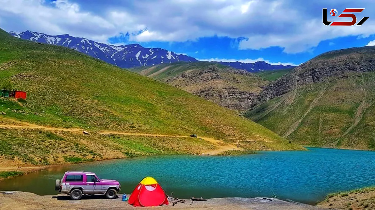 دریاچه هویر دماوند برای نخستین بار خشک شد / دریاچه ای که یکی از اصلی ترین حوزه های آبریز کشور است + فیلم