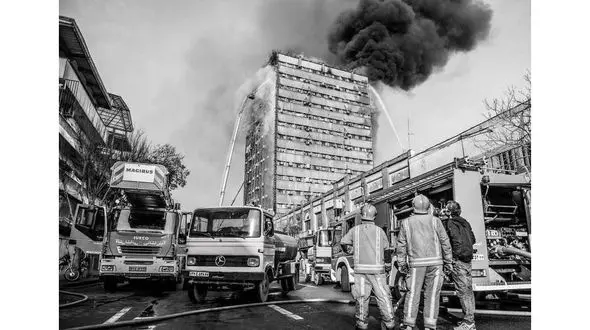 تصویری متفاوت از حادثه پلاسکو که برنده مسابقه نشنال جئوگرافیک شد