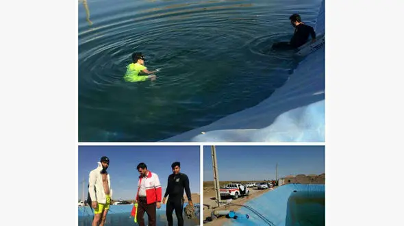 مرگ تلخ دو دوست قدیمی در استخر کشاورزی +عکس