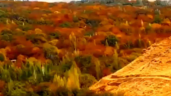 در سفر به خراسان شمالی دره بهشت را حتما ببینید + فیلم