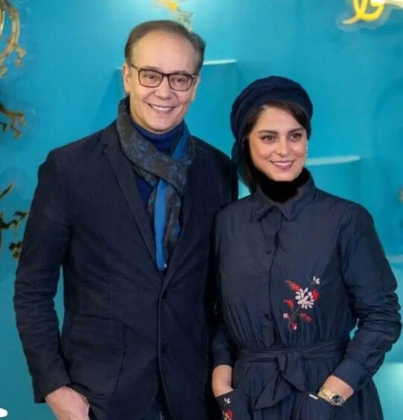 غزل شاکری و همسرش