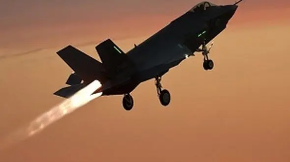 محو شدن جنگنده اف-۳۵ ژاپن از صفحه رادار