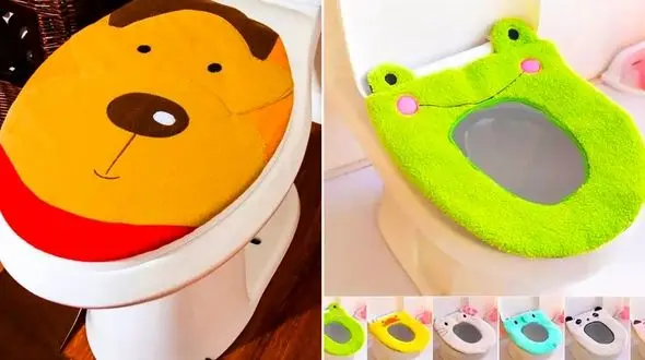 روکش توالت فرنگی با طرح‌ های فانتزی و مینیمال؛ 15 مدل برتر در یک نگاه