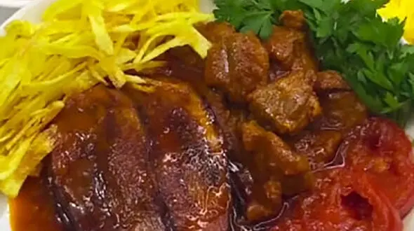 ناهار امروز خورشت بادمجان + فیلم