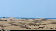 سفر به روستای عجیبی که تماشای تلاقی دریا و کویر هر بیننده‌ ای را حیرت‌ زده می‌ کند / عکس