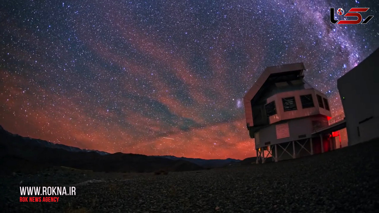 یک شب پرتحرک با تلسکوپ‌های شگفت انگیز+فیلم