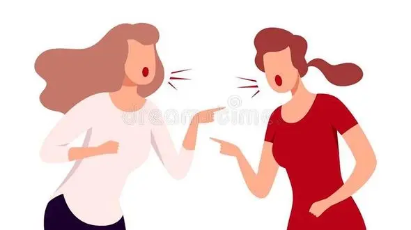 درگیری ساطوری دو زن در یک مهمانی + عکس