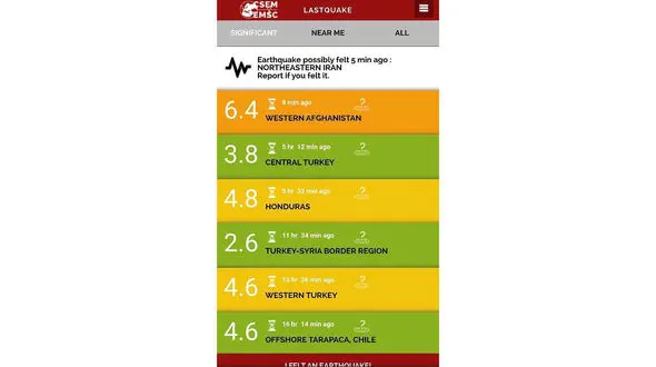 فوری / زلزله 6/4 ریشتری در هرات افغانستان / مشهد هم لرزید 