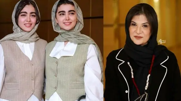 فیلم آواز باشکوه ریما رامین‌فر و 2 قلوهایش، سنا و سونیا حسینی! / شور و حالشان را خارج از سریال ببینید