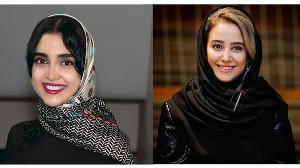 تیپ دهه شصتی  و خز الناز حبیبی و الهه حصاری 