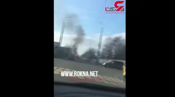 لحظه انفجار یک خودرو در مایکوپ روسیه + فیلم 