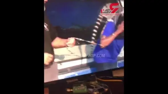 آبروریزی خانم خبرنگار در مقابل دوربین تلویزیون + فیلم / امریکا