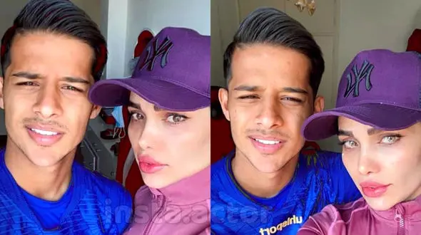 فیلم همسر مهدی قائدی و همسر احمد نوراللهی در خارج ! / بدون روسری و با تی شرت !