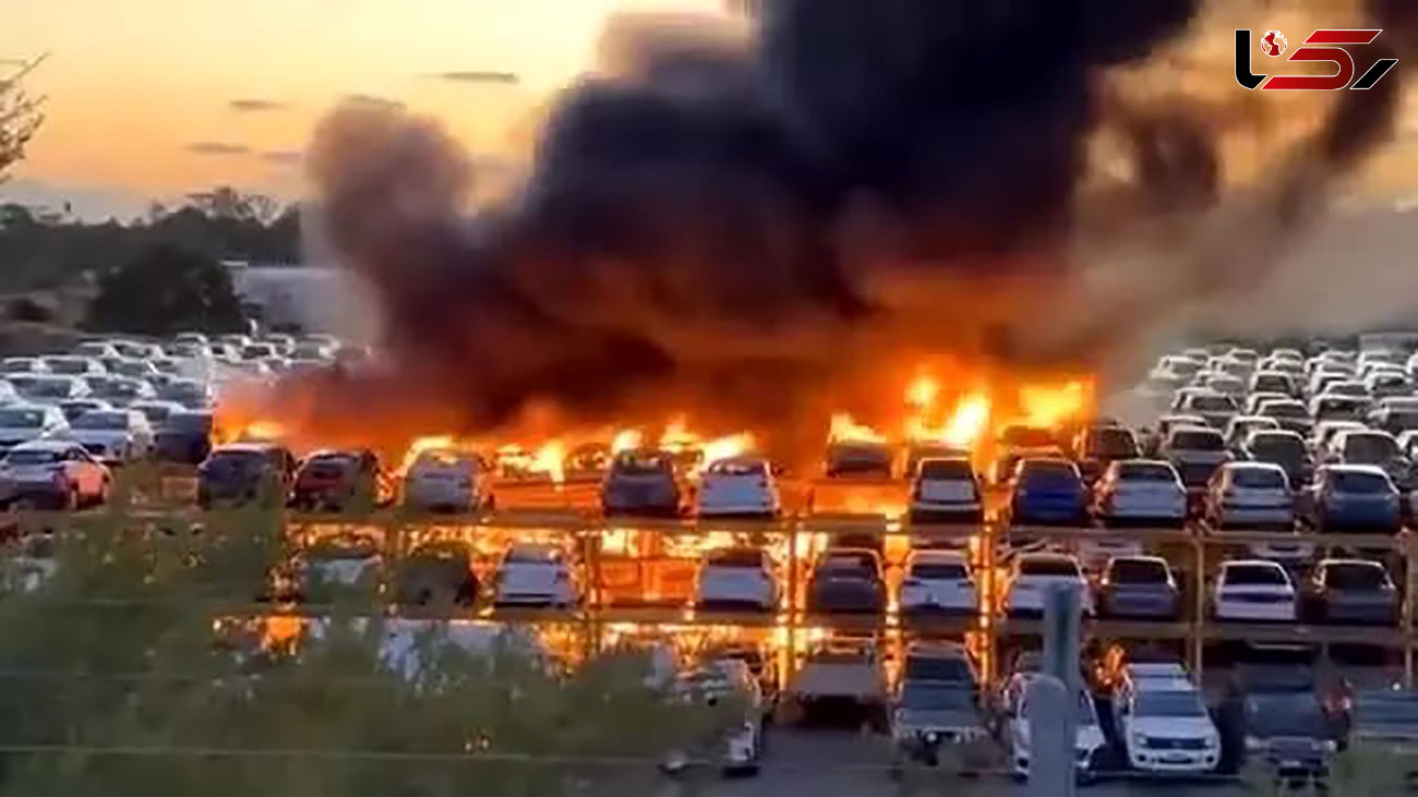 برقراری حکومت نظامی شبانه در برخی شهرهای فرانسه/ معترضان یک پارکینگ خودروهای نو را به آتش کشیدند