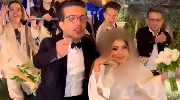 فیلم جذاب ترین عروسی در ایران ! / خاص ترین رقص ها و عروس و داماد را ببینید