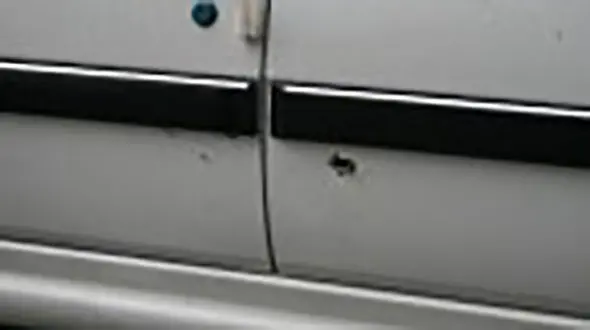 جای گلوله پلیس  دزدان را لو داد +عکس