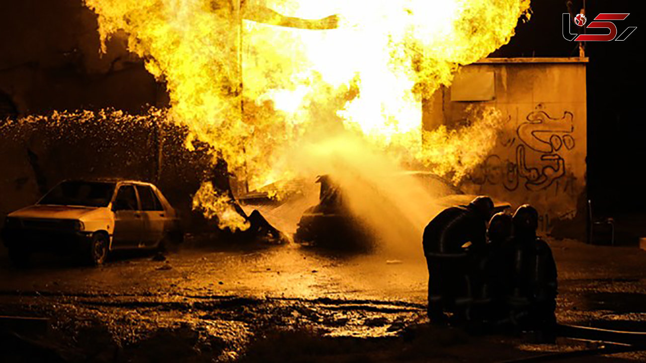 آتش سوزی انبار مواد شیمیایی در اردبیل ۴ مصدوم برجای گذاشت
