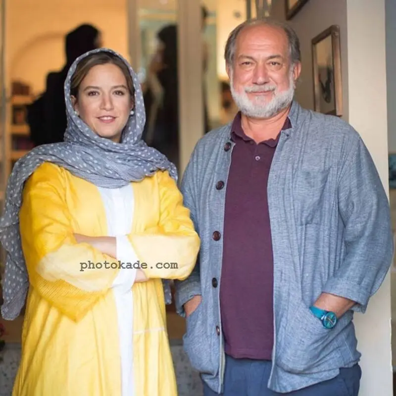 عکس ستاره پسیانی و پدرش آتیلا پسیانی Setareh Pesyani