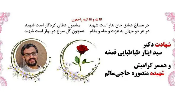 دومین استاد هسته‌ای دانشگاه صنعتی شریف شهید شد