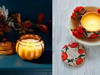 15 مدل شیک شمع دکوری فانتزی برای فضای دلنشین خانه