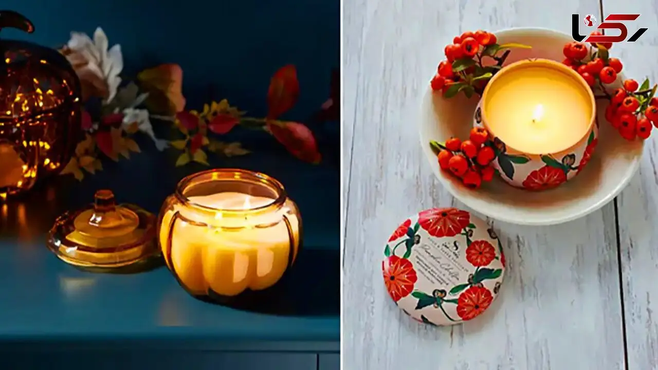 15 مدل شیک شمع دکوری فانتزی برای فضای دلنشین خانه