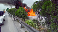 دردسر حضور استاندار مازندران هنگام آتش سوزی یک خودرو برای آتشنشانان / چرا دیر آمدید!؟