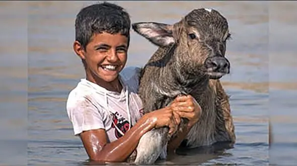 خنده  شیرین هور در روزهای تلخ هورالعظیم 