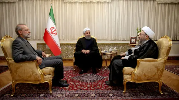 سخنان روحانی در پایان جلسه روسای سه قوه +فیلم